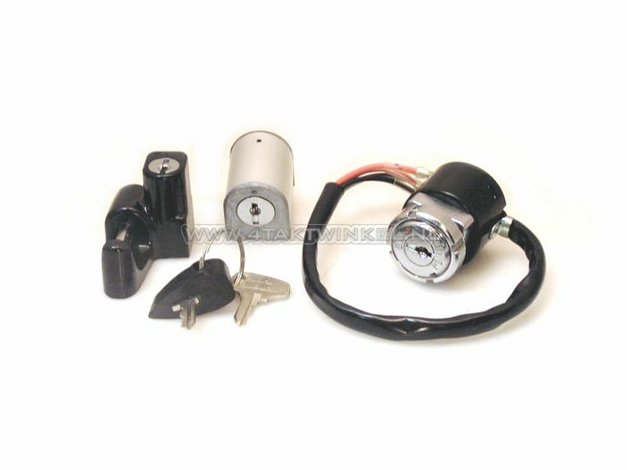 Ignition Lock Set Ss Cd Dax Ot With Steering Lock Helmet Lock