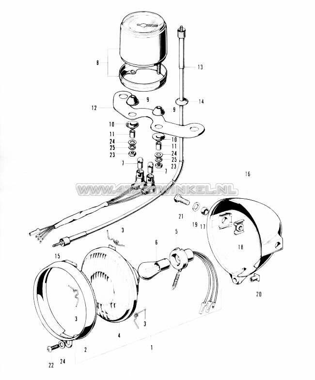 F3 - Head Light - Speedometer