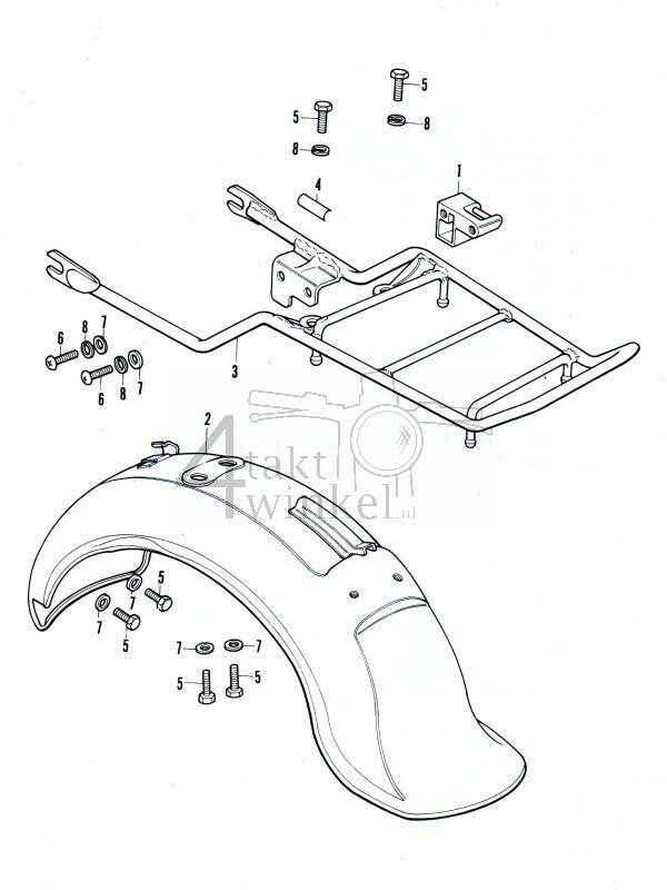 F15 - Rear Fender - Sub Carrier