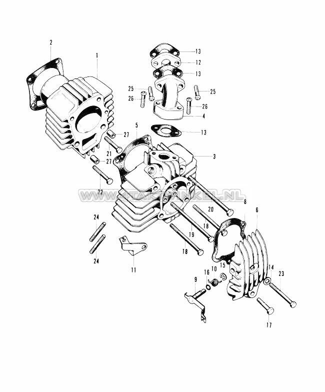 E1 - CYLINDER AND CYLINDER HEAD