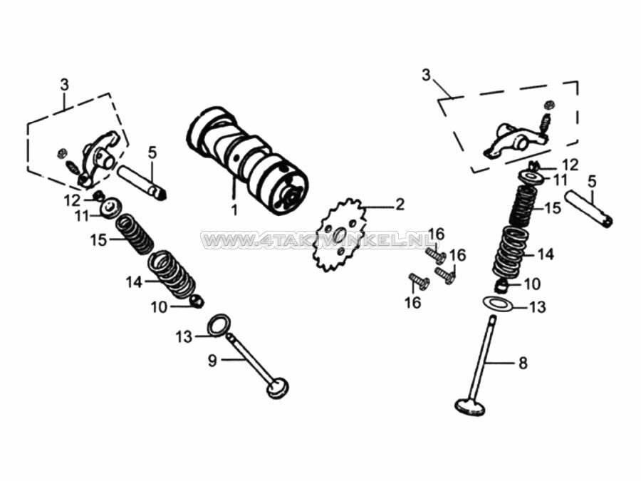 E4 - CAMSHAFT - VALVES