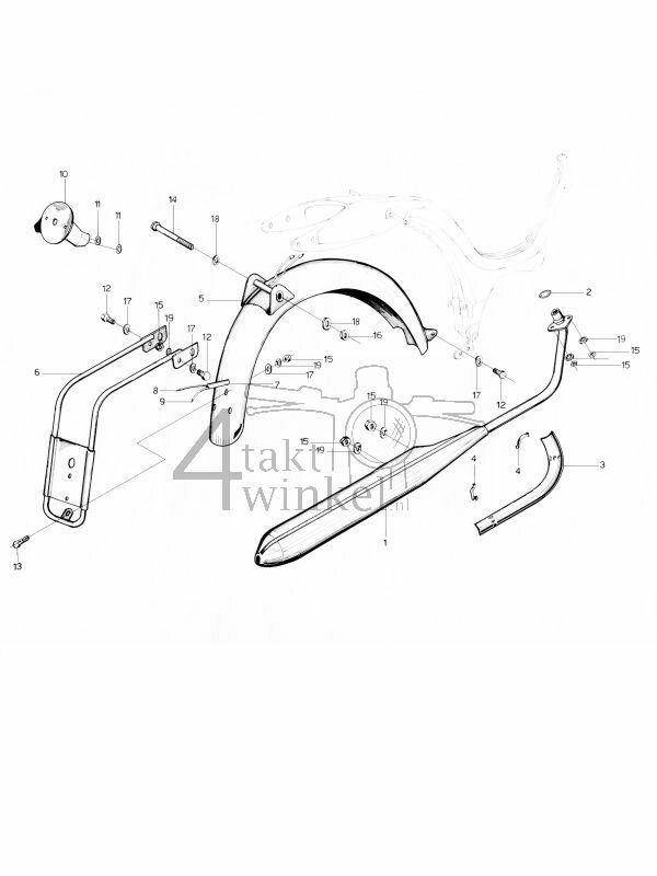 F7 - Muffler - Rear Fender