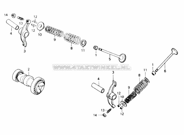 E3 - CAMSHAFT - VALVES