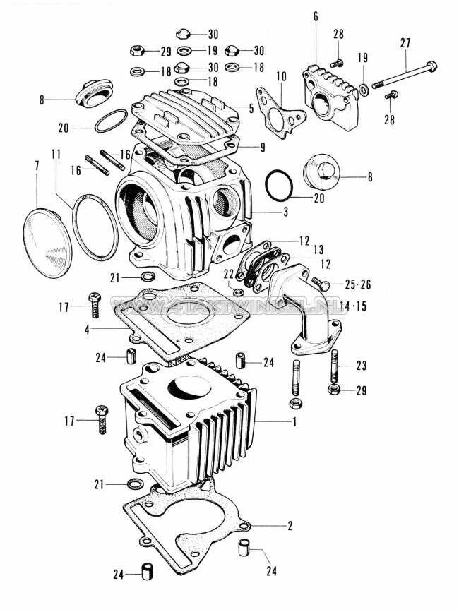 E1 - Cylinder - Cylinder Head