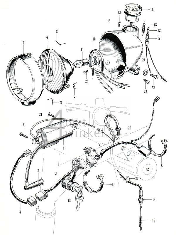 F10 - Head Light - Wire Harness