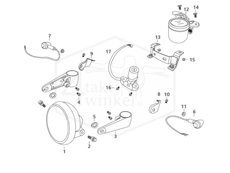 F14 - Headlight - Speedo