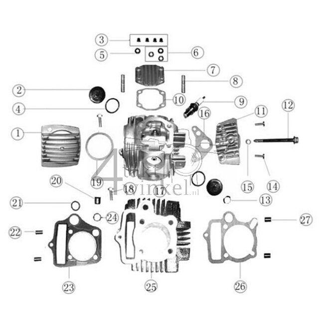 E1 - Cylinder Head - Cylinder Assy