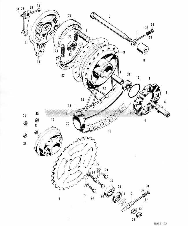 F13 - Rear Wheel