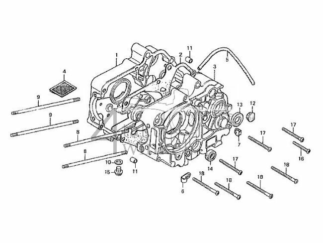 E8 - Crankcase