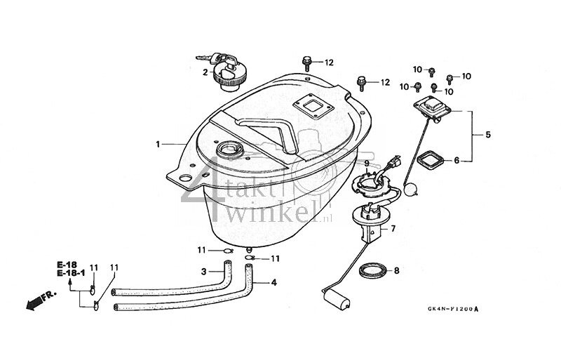 F12 - Fuel Tank