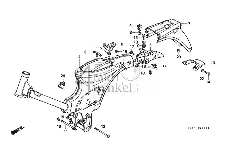 F26-1 - Frame Body (C50CM2)