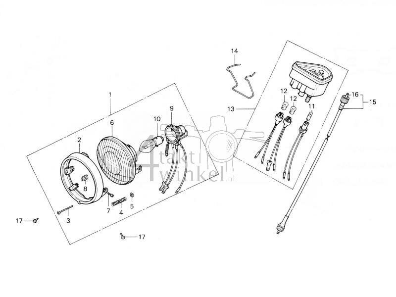 F1 - Headlight - Speedometer