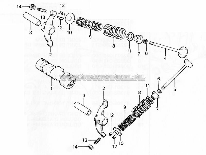 E3 - Camshaft - Valve