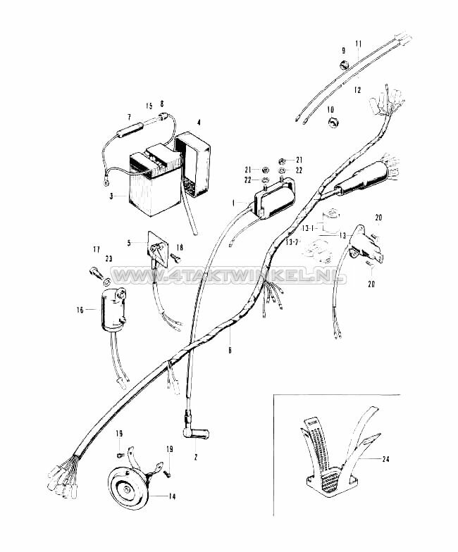 F15 - WIRE HARNESS - BATTERY