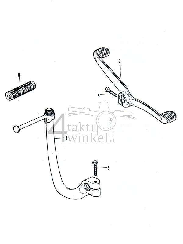F21 - Change Pedal - Kick Starter Arm