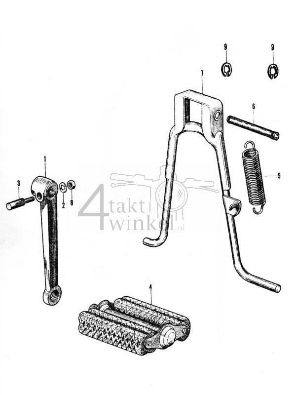 F9 - Pedal - Stand
