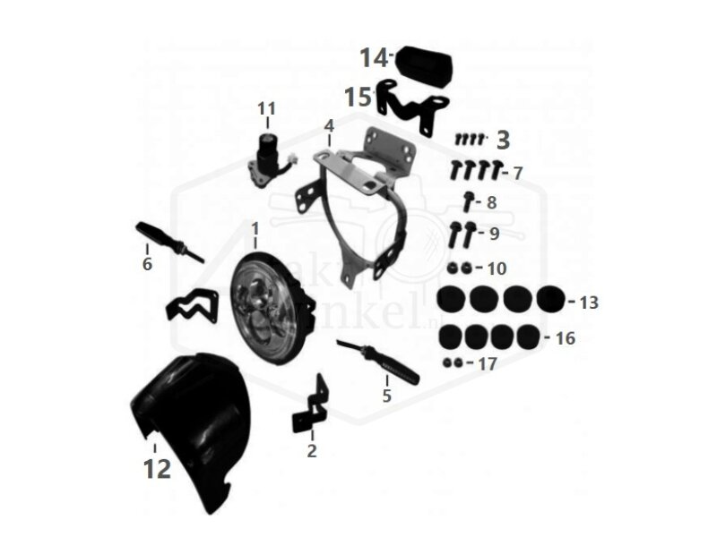 F9 - SPEEDO - HEAD LIGHT