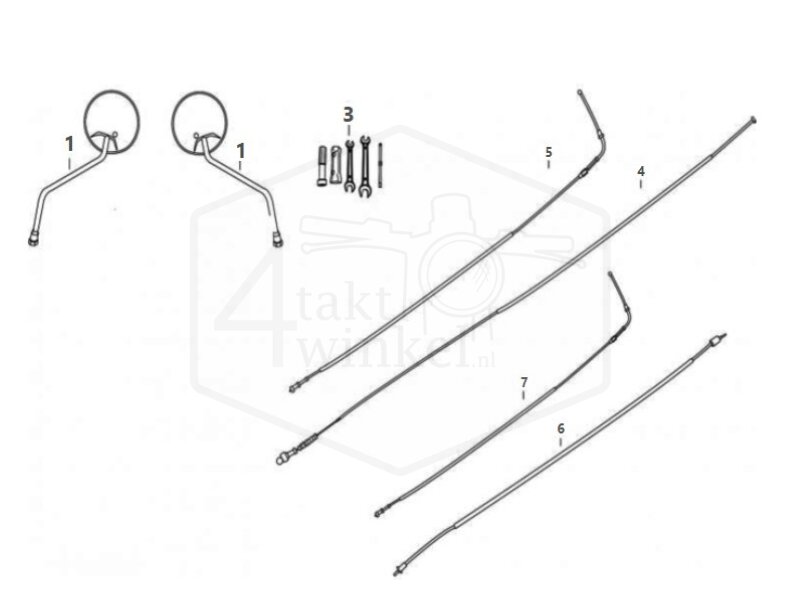 F10 - Mirrors - Cables - Tools