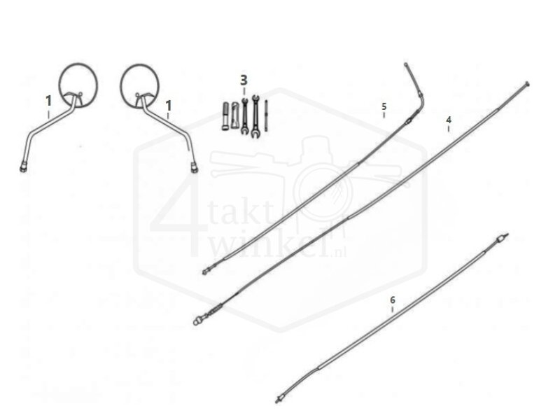 F10 - Mirrors - Cables - Tools