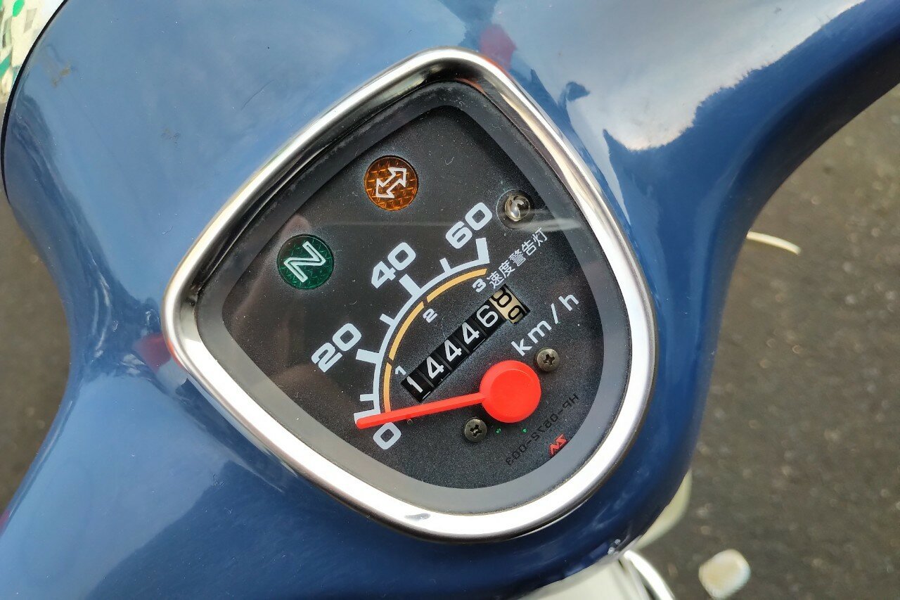 SOLD Honda C50 NT, blue, 14446km
