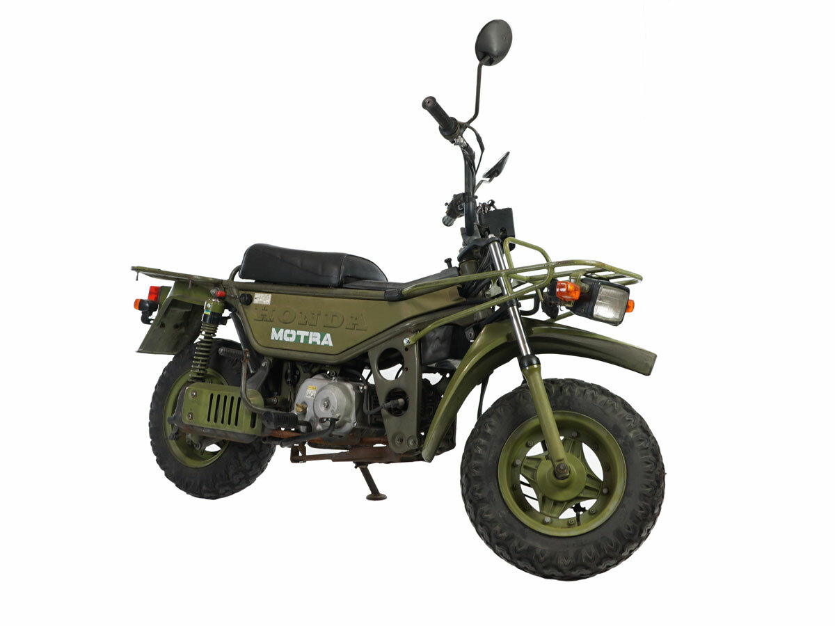 RESERVED ! Honda Motra, green, 25203km