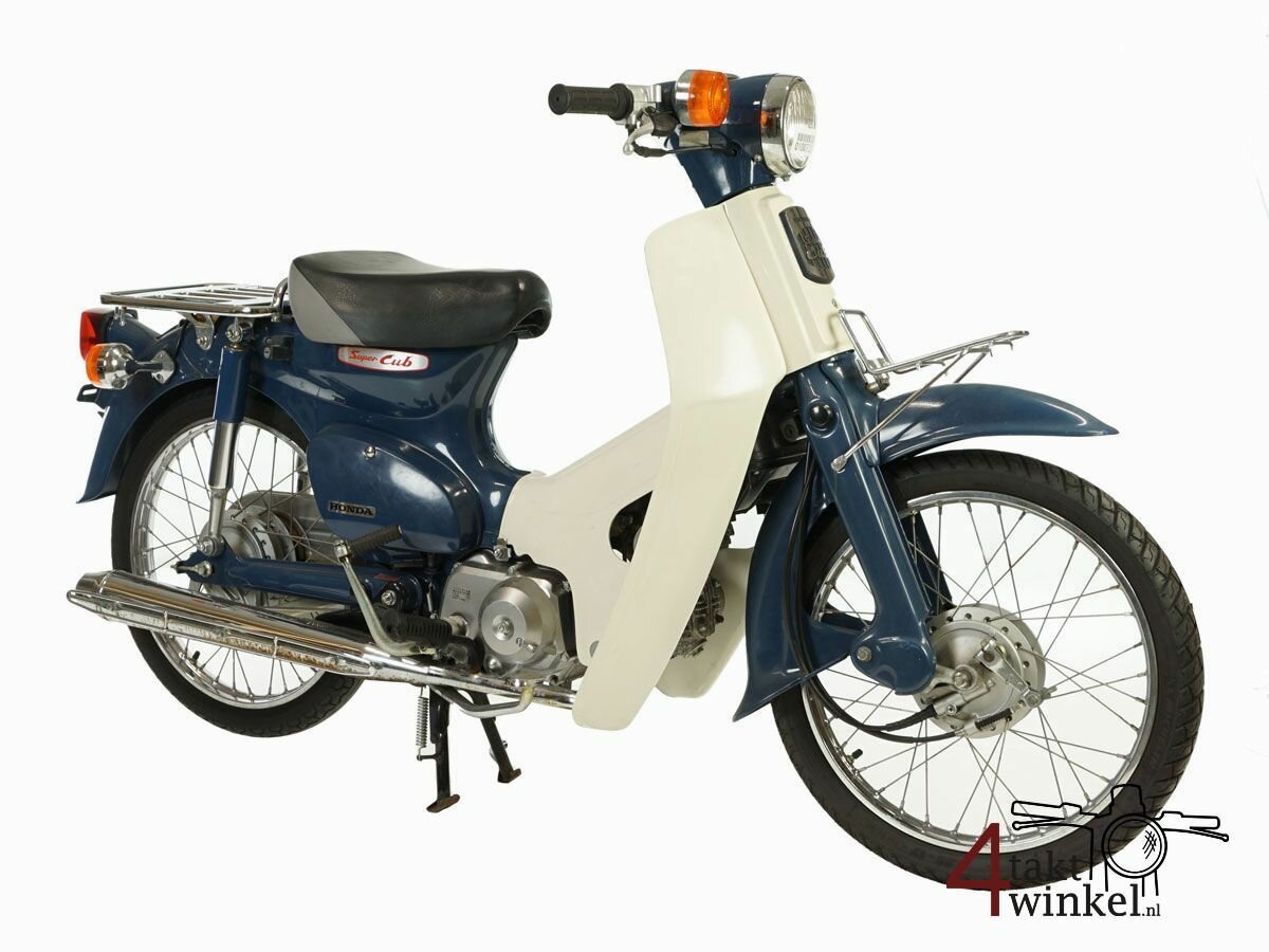 SOLD Honda C50 NT, blue, 4231km