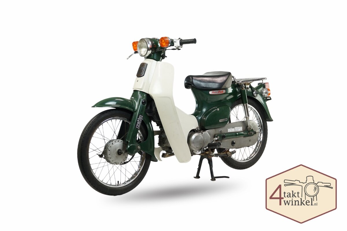 Honda C50 NT, Japanese, Green, 14507 km