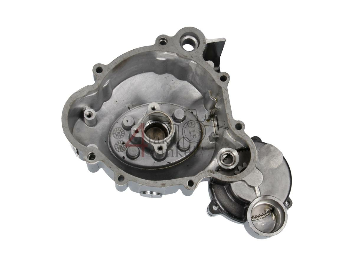 Crankcase, ignition side, black, vertical cylinder engine, Lifan, used product