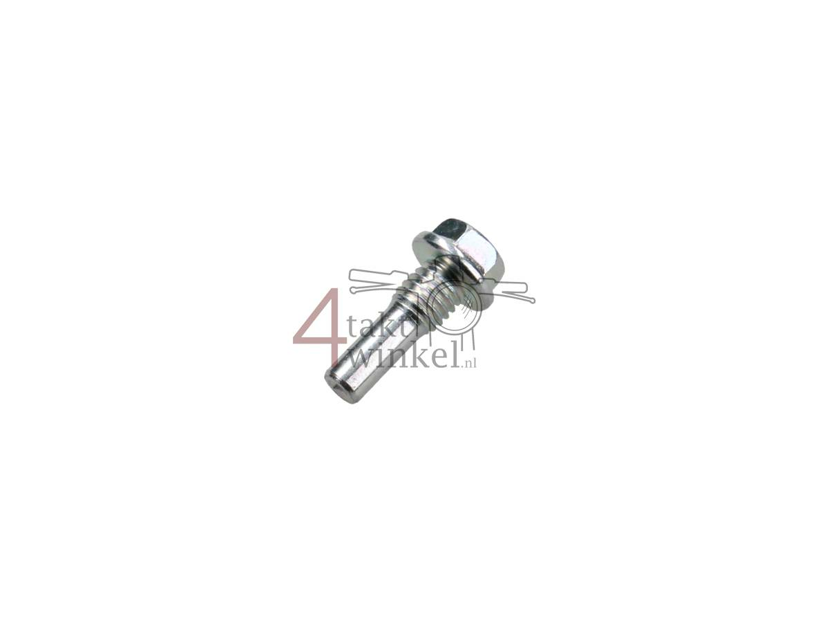 Guide roller shaft