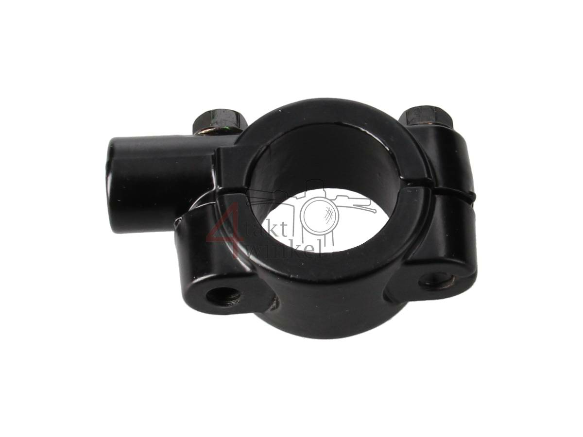 Mirror adapter bracket, handlebar clamp, set of 2, M10 right thread