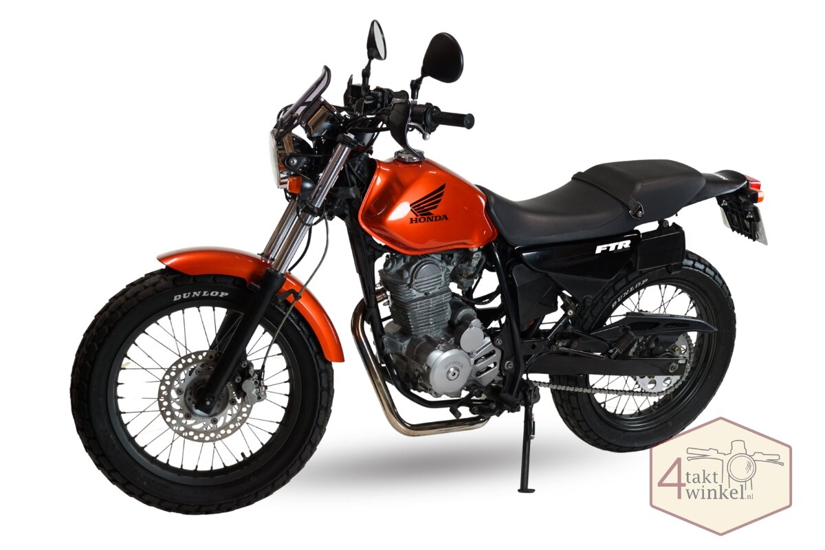Honda FTR 223, Japanese, Orange, 4374km