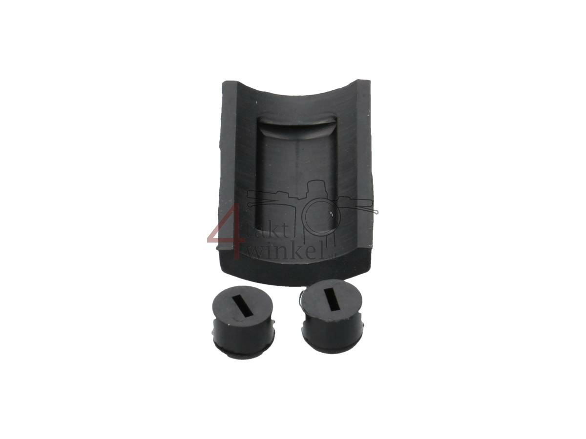 Air filter housing, rubbers, fits Dax