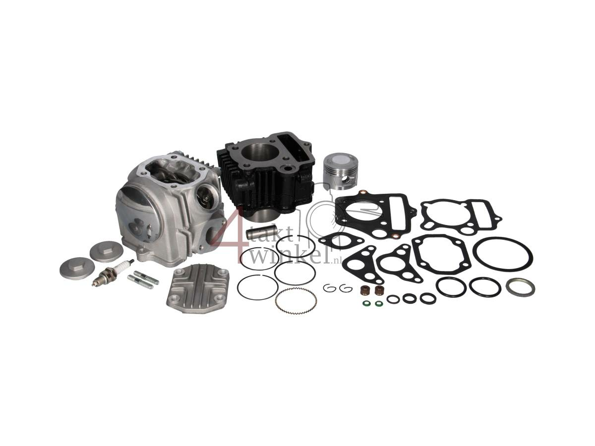 Cylinder kit, with piston &amp; gasket &amp; cylinder head 70cc, Honda NT, AGM, Hanway, Skyteam, etc. 49cc print