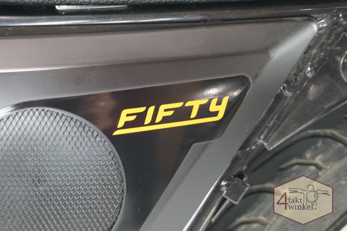 Mash Fifty, 50cc, yellow, Euro 5, 2025, 2337km
