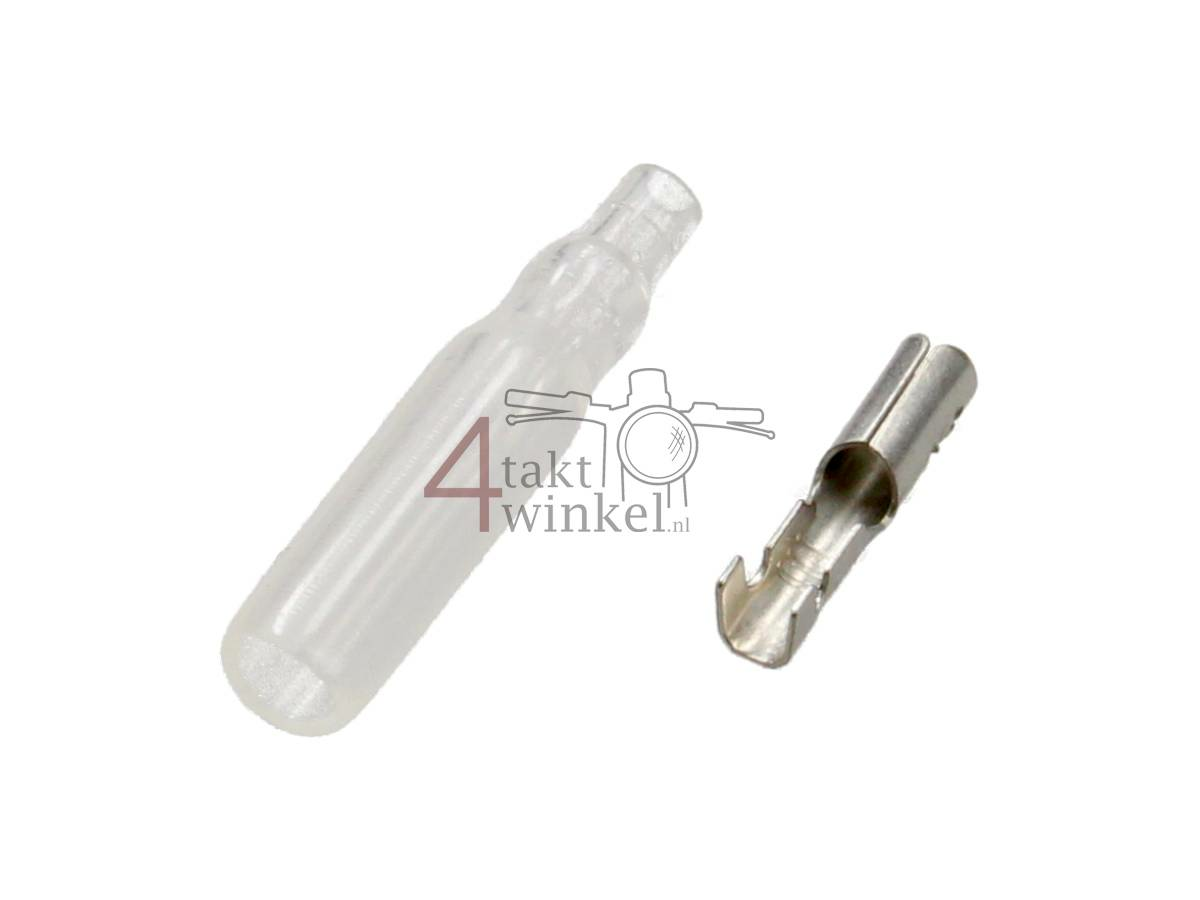 Connector Japanese bullet, 3,5mm, female, per 10 pieces