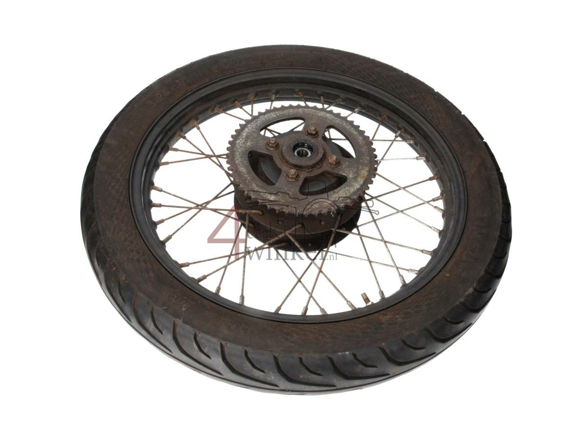 WHEEL, REAR BLACK, OEM Mash part gebruikt product