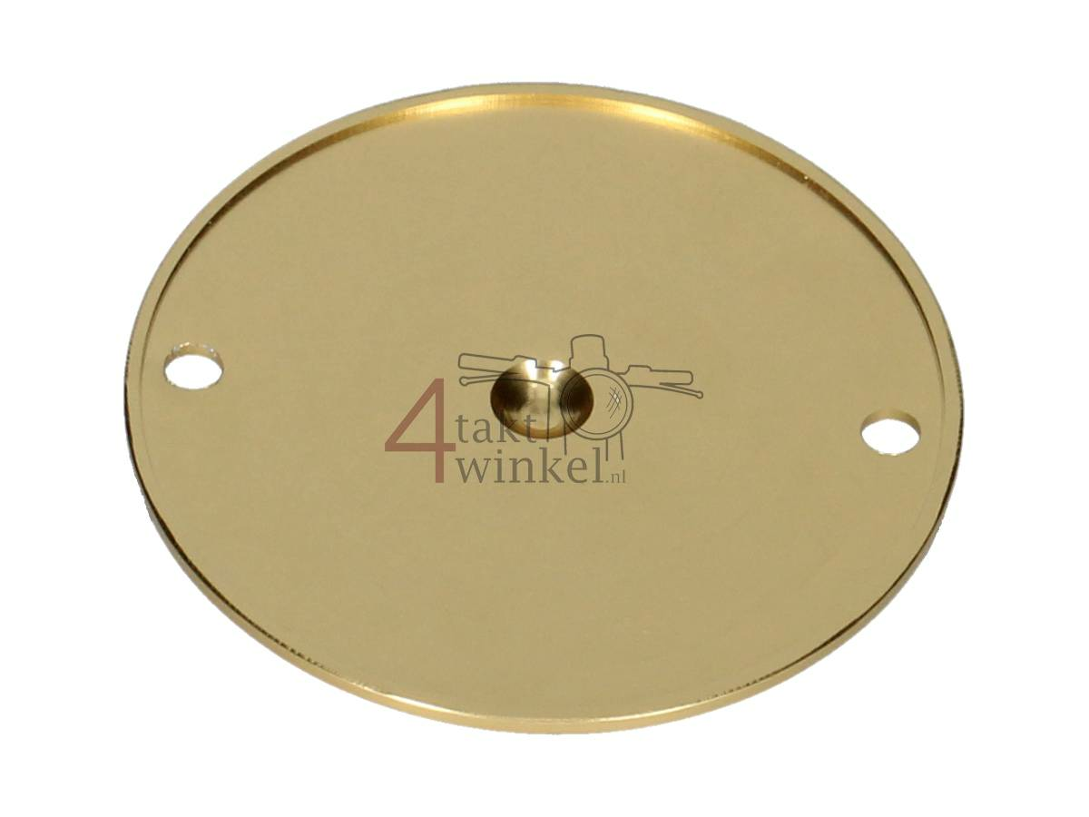 Clutch adjusting cover, posh, aluminium, gold