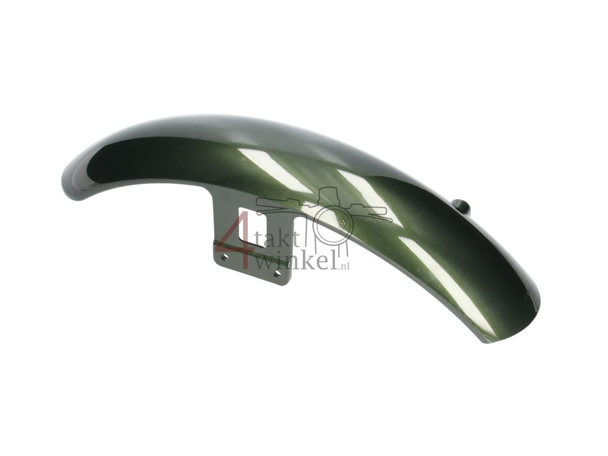 Mudguard front AGM Caferacer, Hanway RAW50, green 2nd chance product