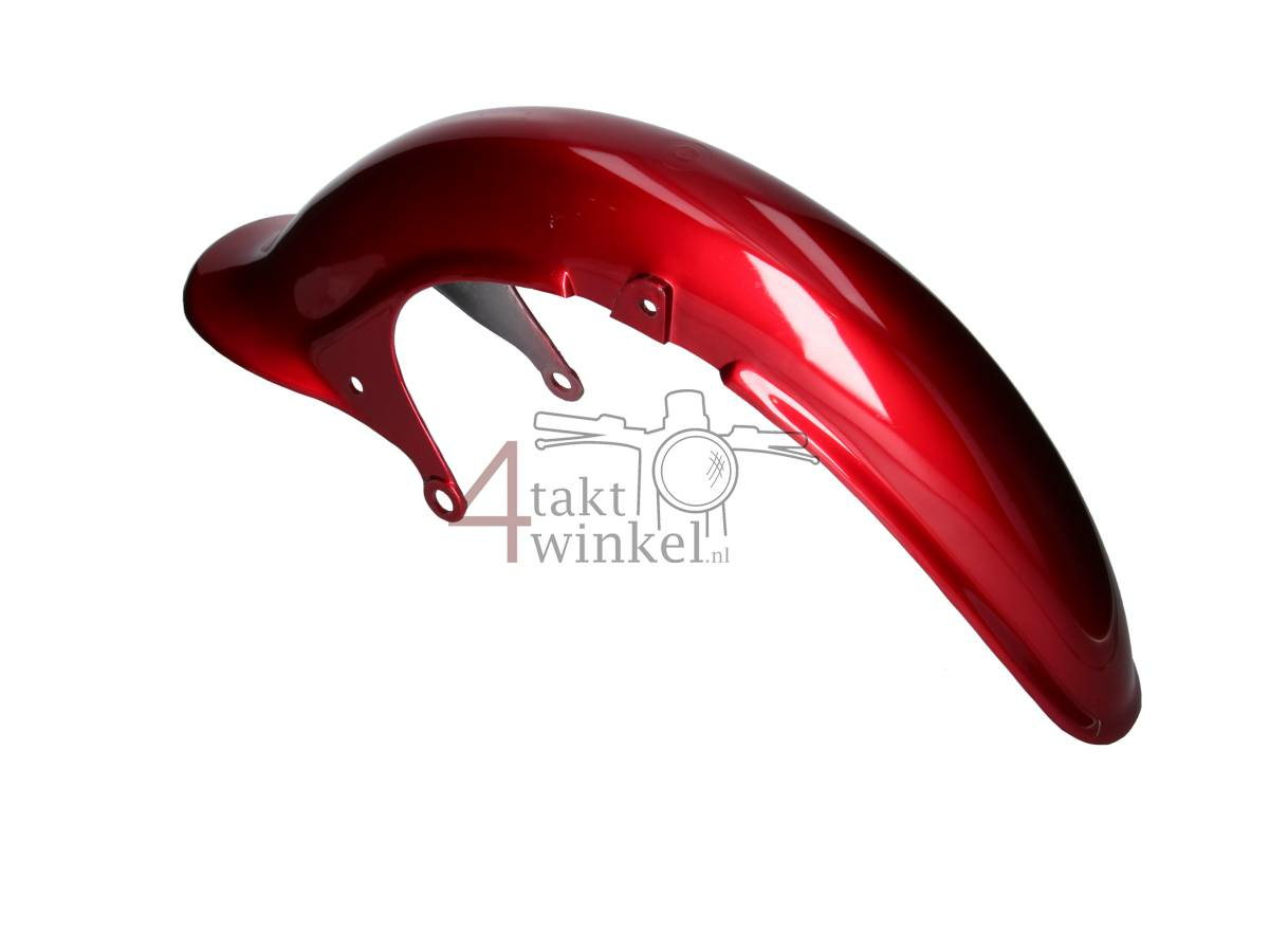 Mudguard front candy red, fits C50 NT, 2nd chance product