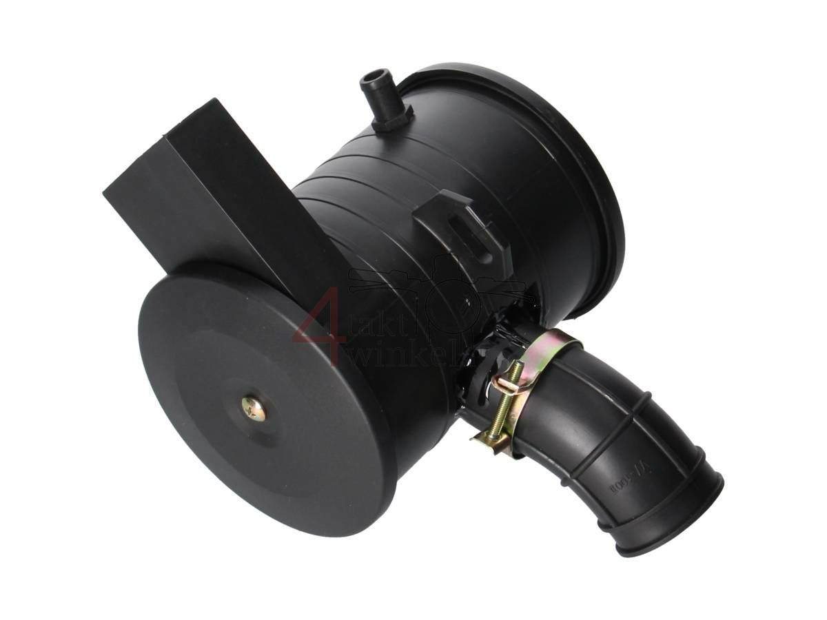 Airfilter housing, complete, black, OEM Hanway Part, Euro 5, RAW50