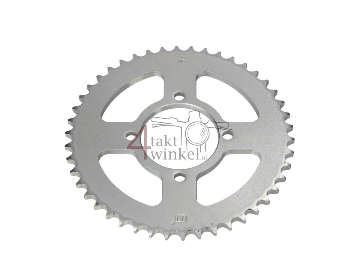 Rear sprocket Hanway RAW50, Skyteam Classic, AGM cafe racer, 46 teeth, 428