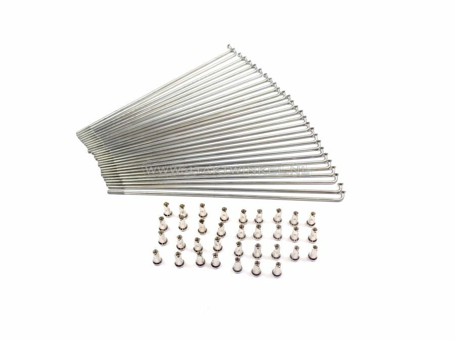 Spokes set, C310, C320 19" galvanized