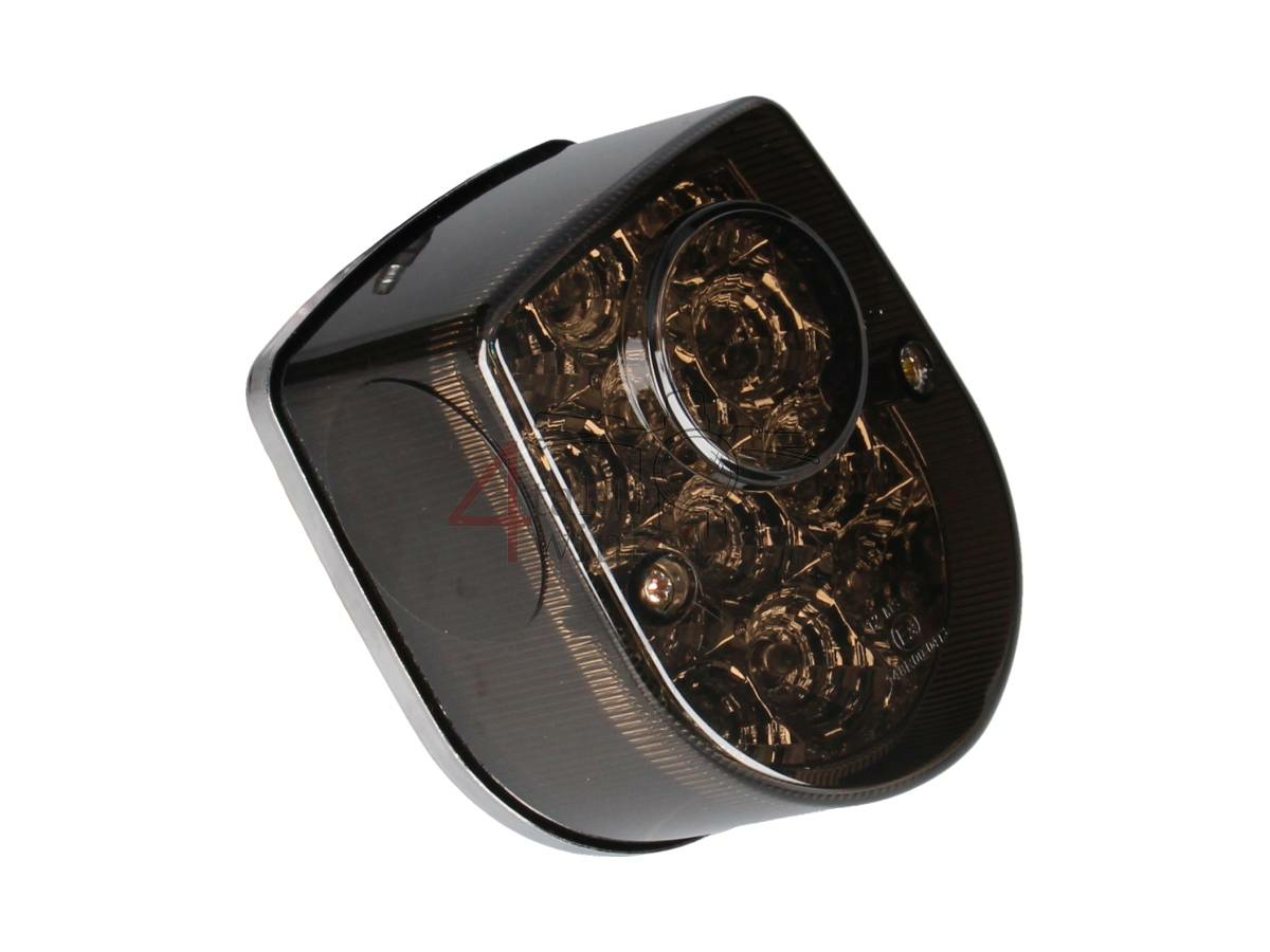 Taillight Dax, C50 NT LED, smoke, with E-mark