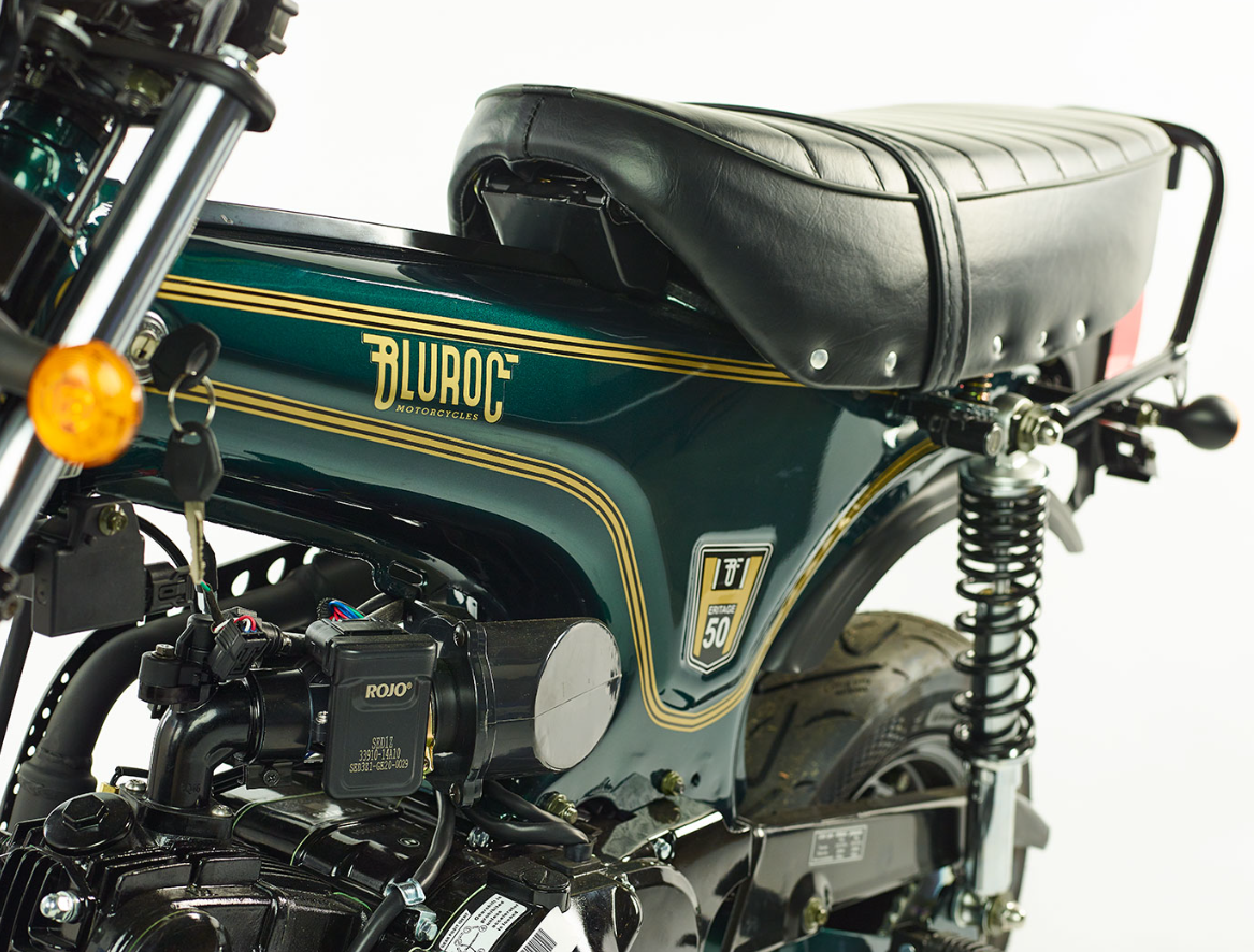 Bluroc Heritage 50 cc, racing green