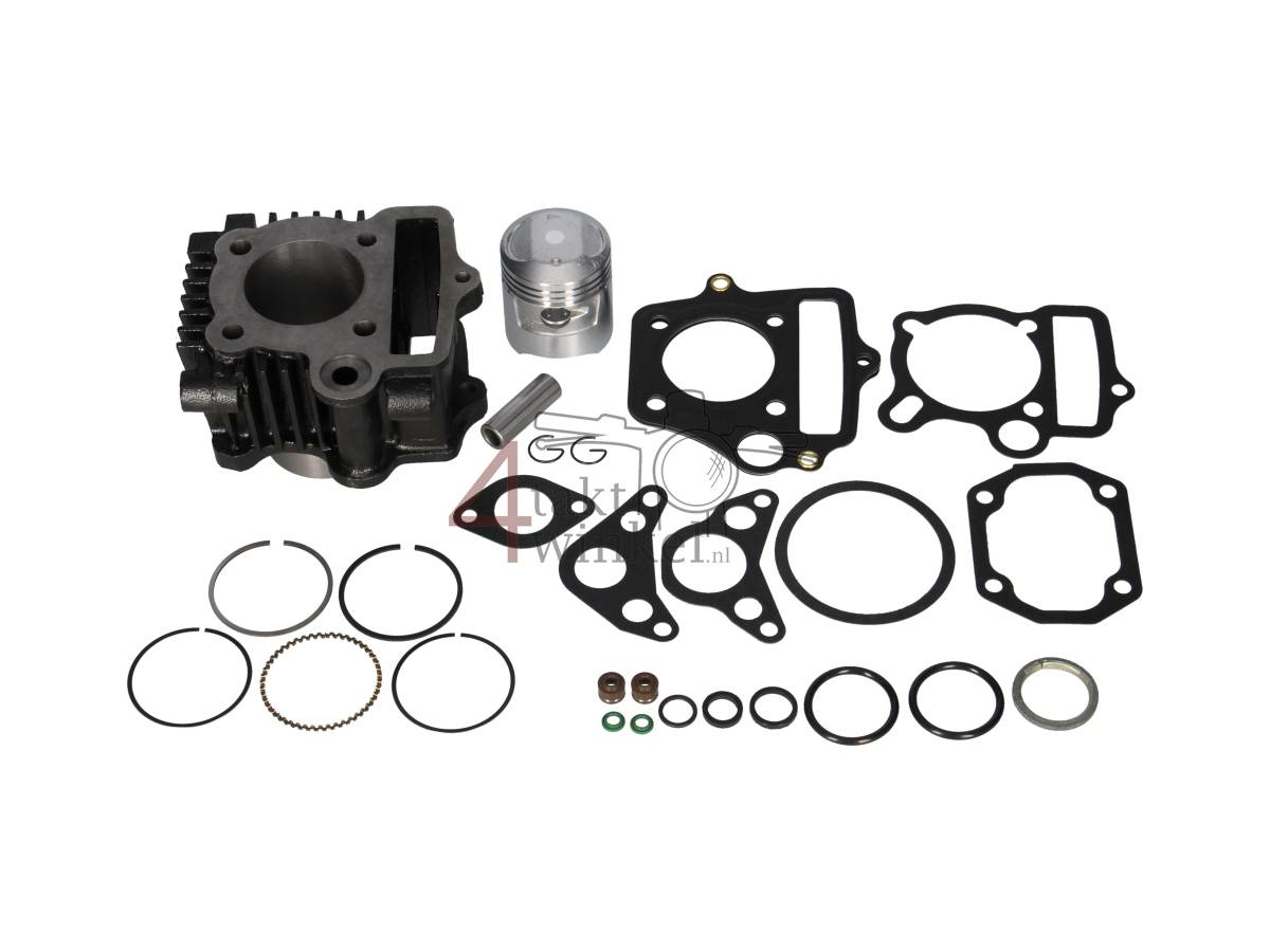 Cylinder kit, with piston &amp; gasket 70cc, OT70 head 72cc imprint steel