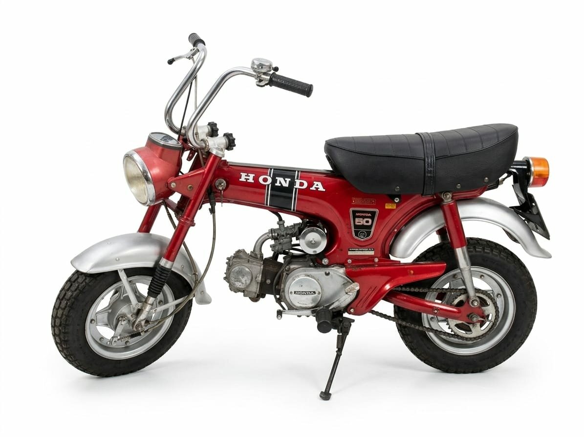 Honda Dax OT, ST50, red