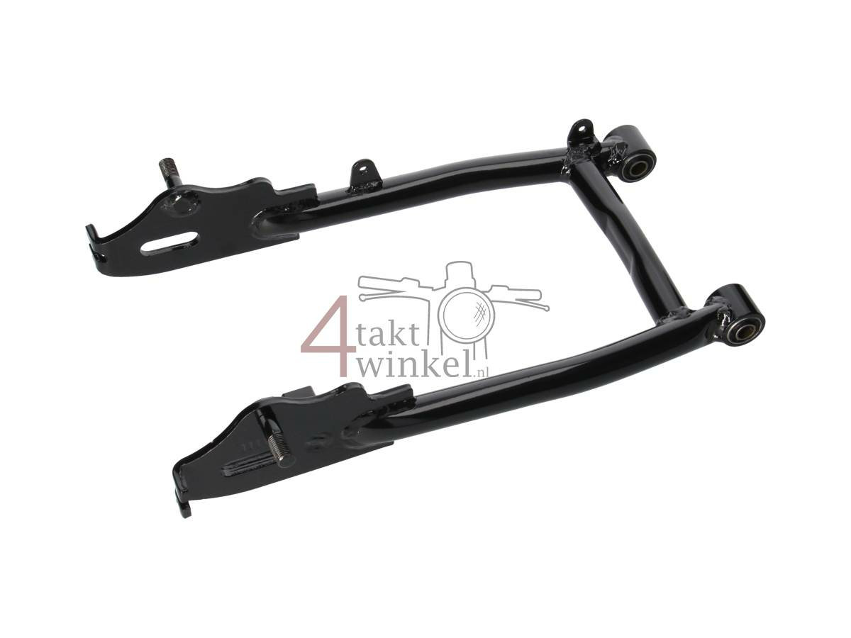 Swingarm Monkey steel, black, length: + 5cm