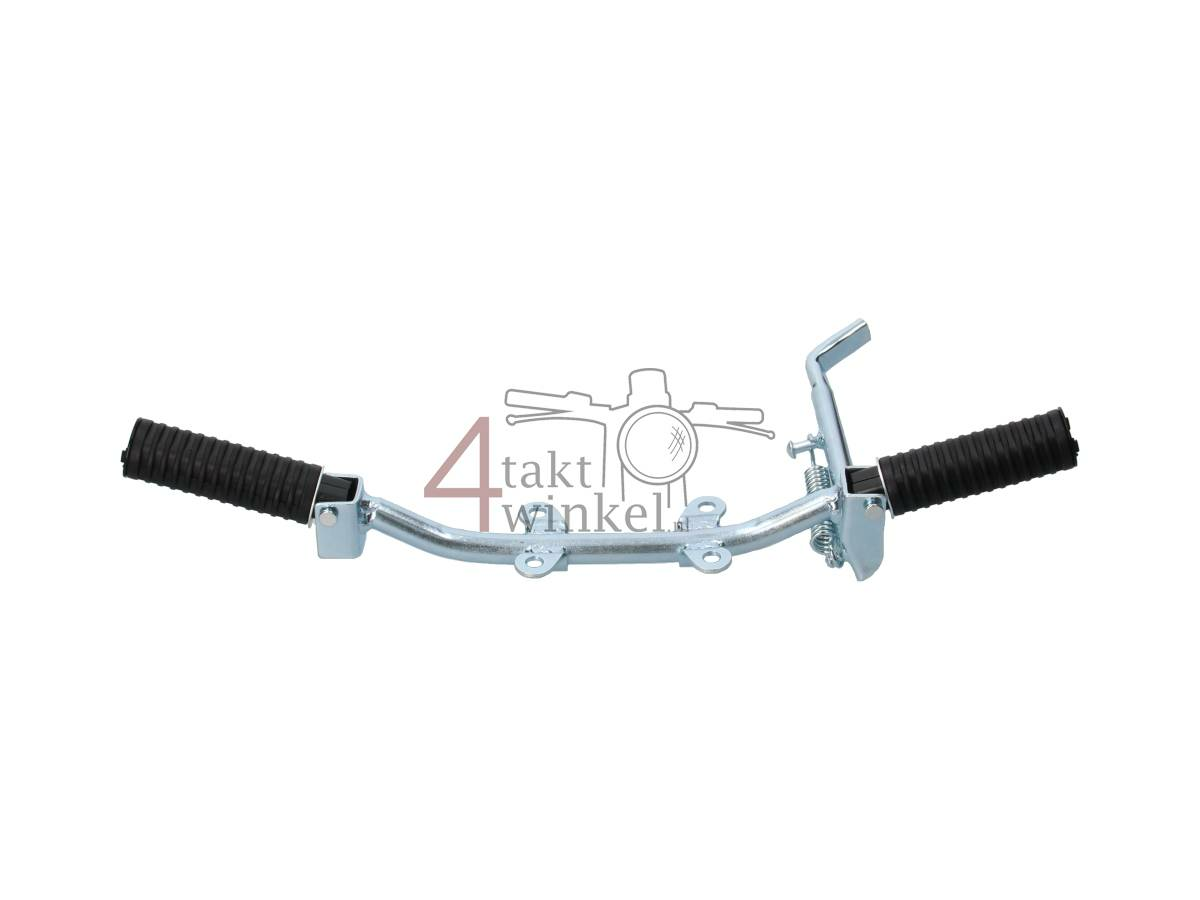 Footpeg bar complete, with side stand, fits Z50a