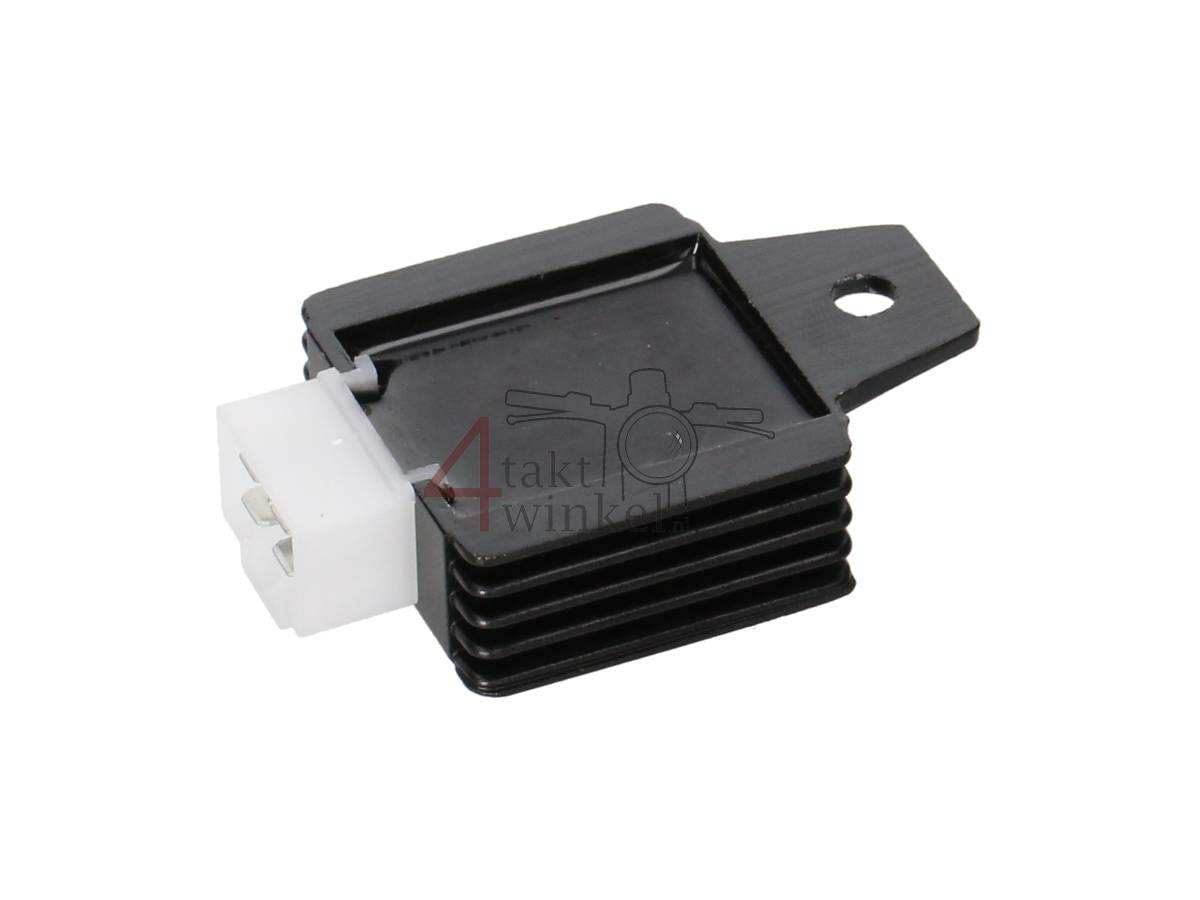 Regulator, 12v 4-pole battery &amp; lighting, Ignition coil free, Lifan, YX