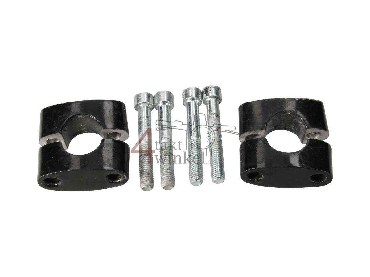 Handlebar clamp, complete, set of 2, Mash Fifty, used product